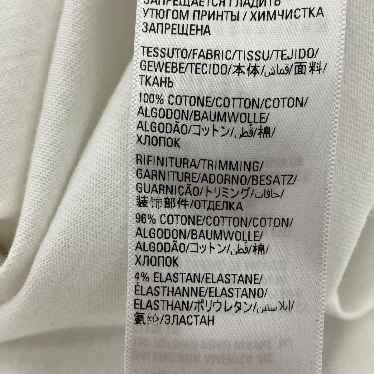 BALENCIAGA WFPロゴプリントオーバーサイズTシャツ 古着・中古-6枚目のアイテム画像