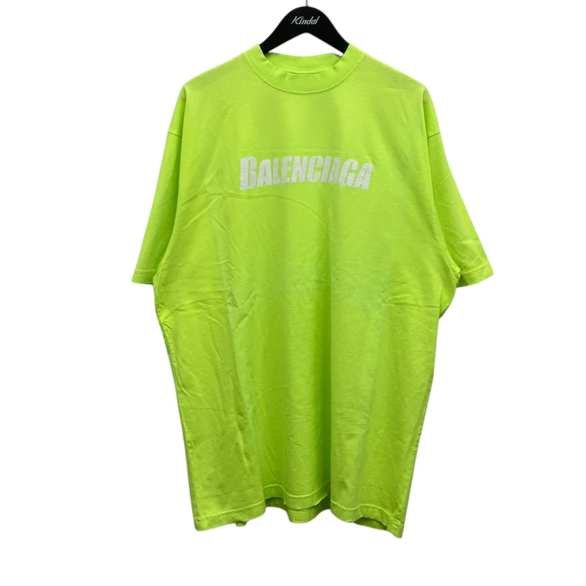 BALENCIAGA ダメージ加工 ロゴプリント オーバーサイズ Ｔシャツ 古着・中古-1枚目のアイテム画像