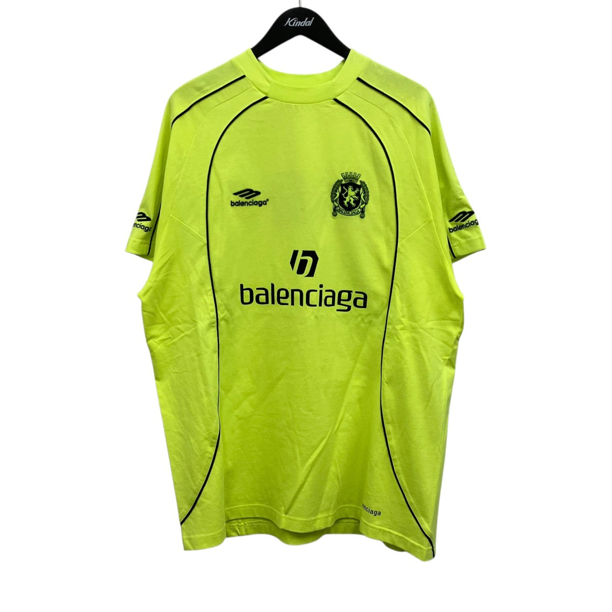 BALENCIAGA サッカーシリーズテクニカルジャージーTシャツ 古着・中古-1枚目のアイテム画像