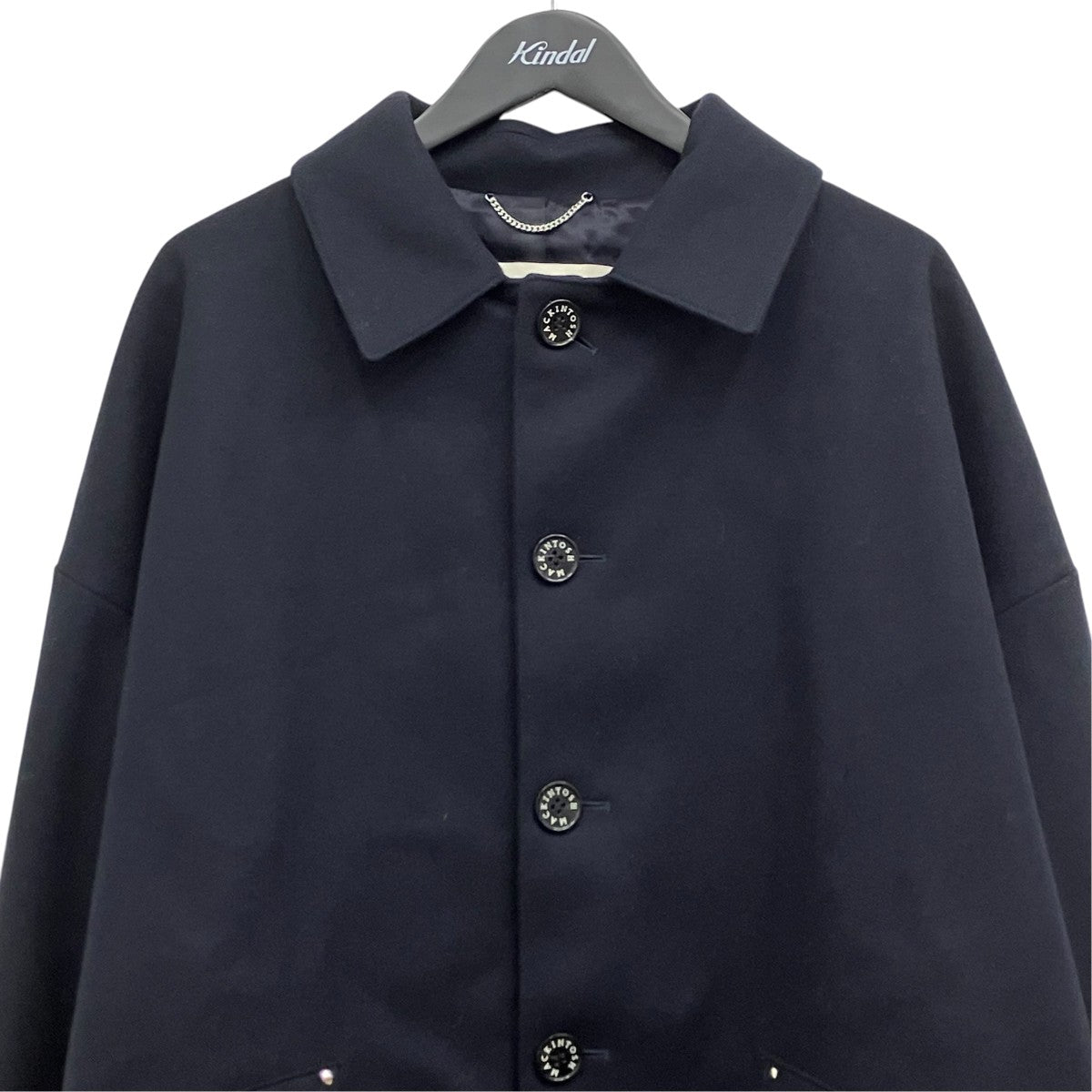 MACKINTOSH×ADAM ET ROPE HOMME 「EX HUMBIE SHORT」ステンカラーコート 古着・中古-3枚目のアイテム画像