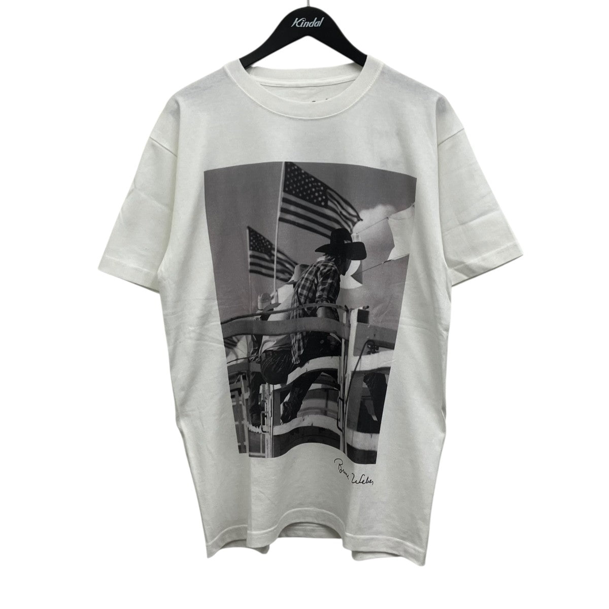 BIOTOP×Bruce Weber×10Culture フォトプリントTシャツ 古着・中古-1枚目のアイテム画像