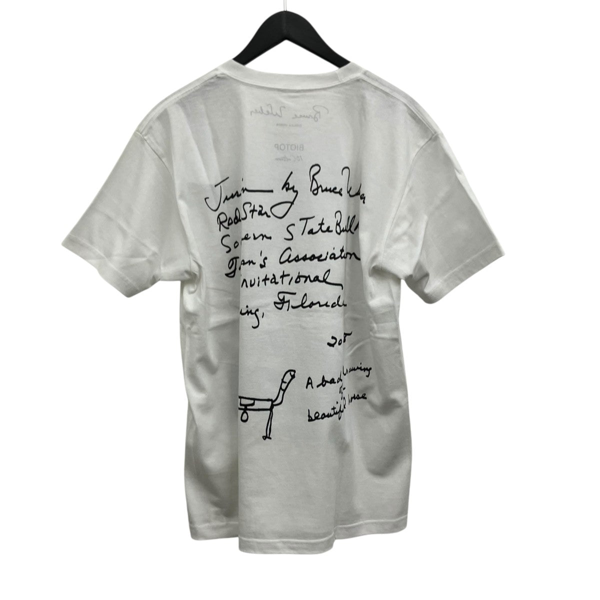 BIOTOP×Bruce Weber×10Culture フォトプリントTシャツ 古着・中古-2枚目のアイテム画像