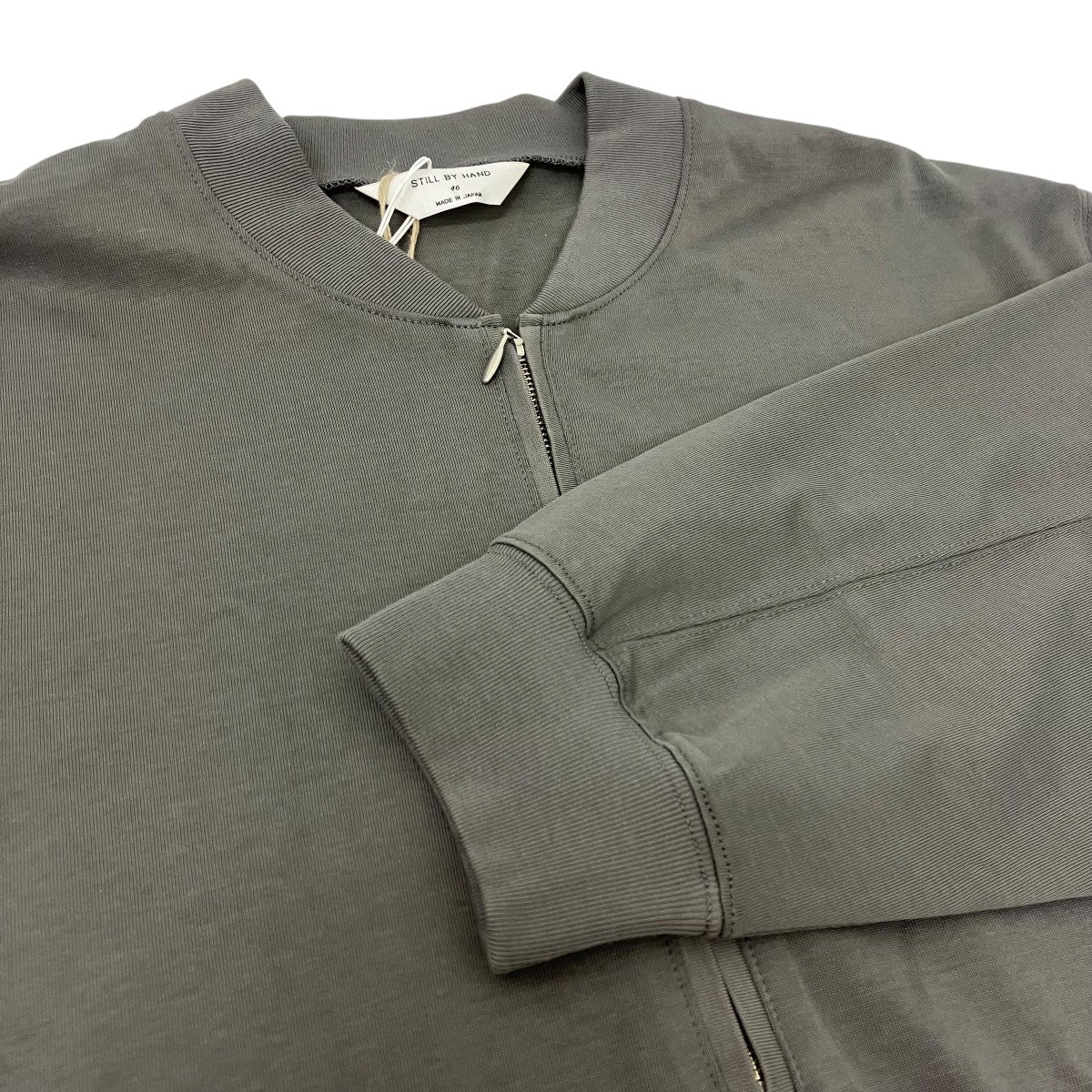 STILL BY HAND COTTON HALF ZIP PULLOVER プルオバーカットソー 古着・中古-4枚目のアイテム画像