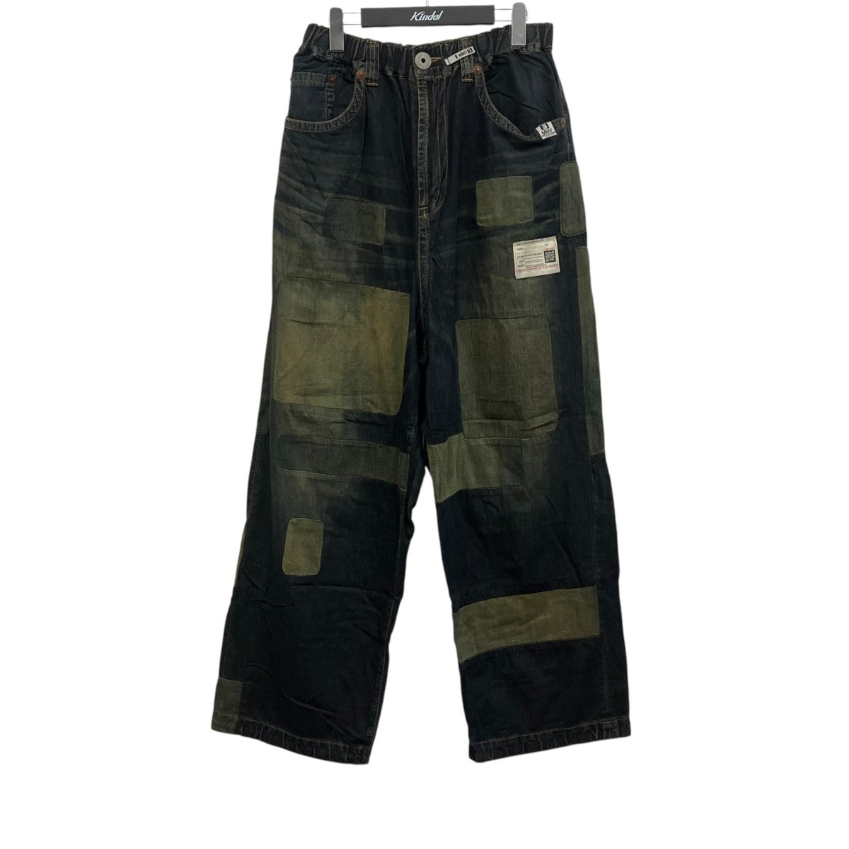 Maison MIHARA YASUHIRO パッチワークデニムパンツ 古着・中古-1枚目のアイテム画像
