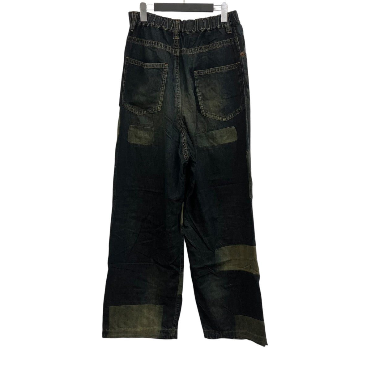 Maison MIHARA YASUHIRO パッチワークデニムパンツ 古着・中古-2枚目のアイテム画像