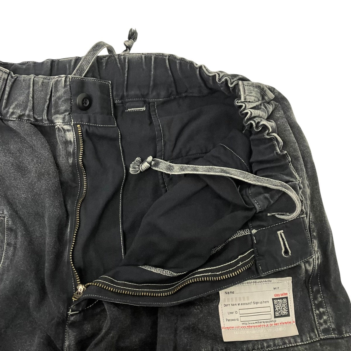 Maison MIHARA YASUHIRO カーゴパンツ 古着・中古-4枚目のアイテム画像