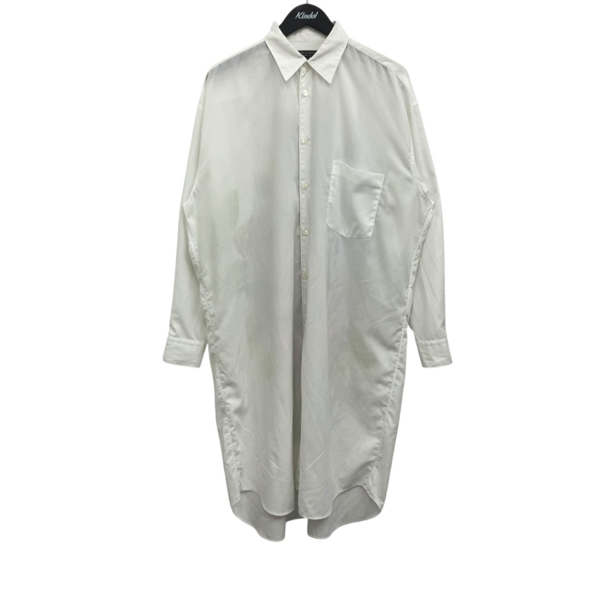 COMME des GARCONS HOMME PLUS バックプリントロングシャツ 古着・中古-1枚目のアイテム画像