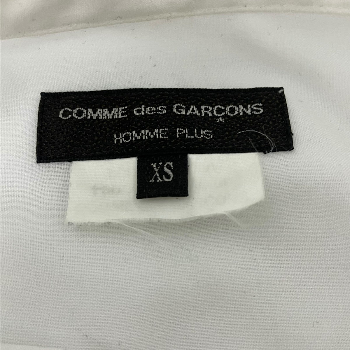 COMME des GARCONS HOMME PLUS バックプリントロングシャツ 古着・中古-5枚目のアイテム画像
