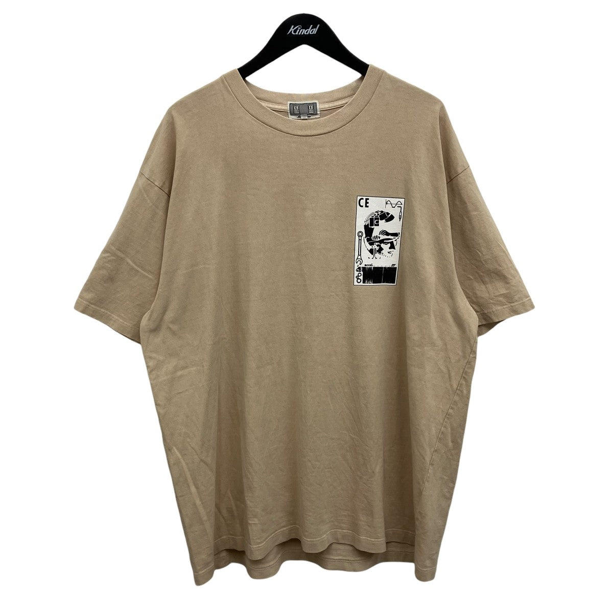 C．E プリントTシャツ 古着・中古-1枚目のアイテム画像
