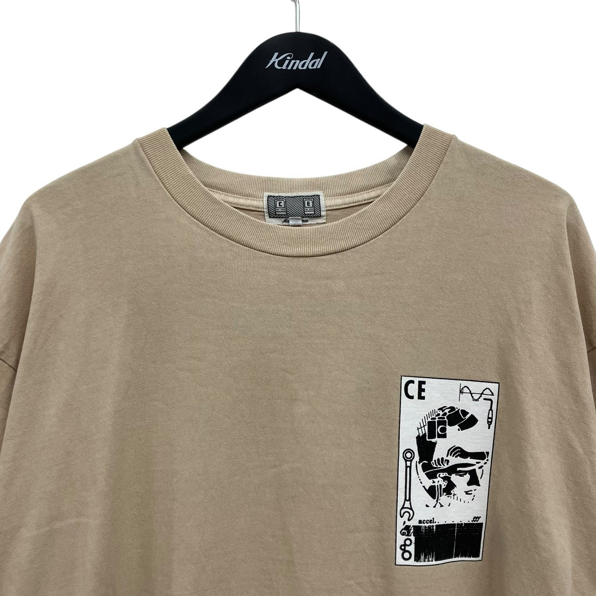 C．E プリントTシャツ 古着・中古-3枚目のアイテム画像