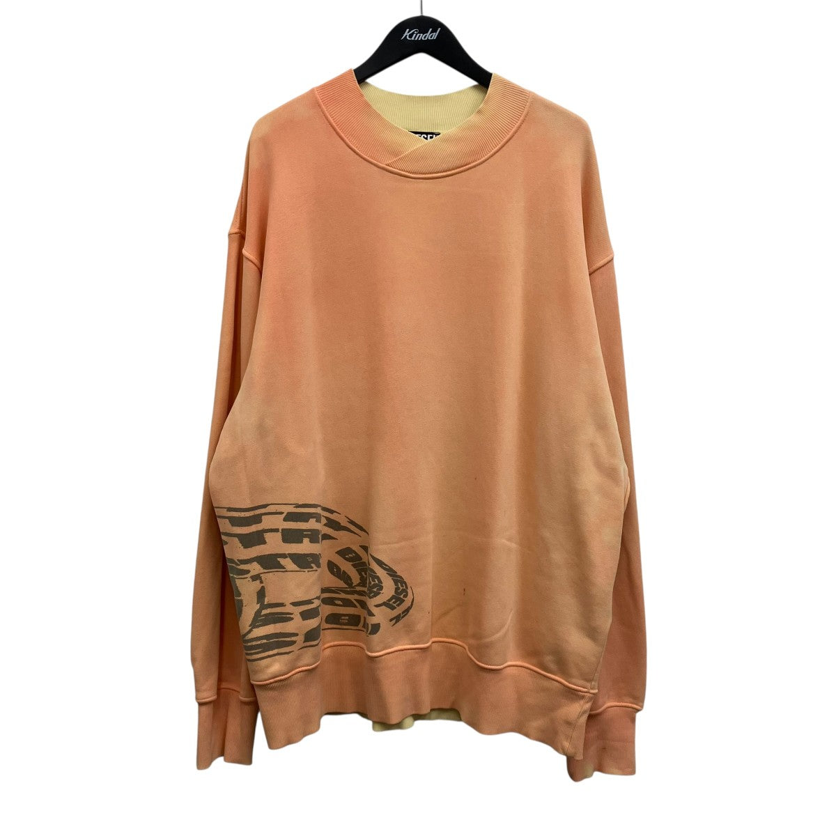 DIESEL プリントスウェット 古着・中古-1枚目のアイテム画像