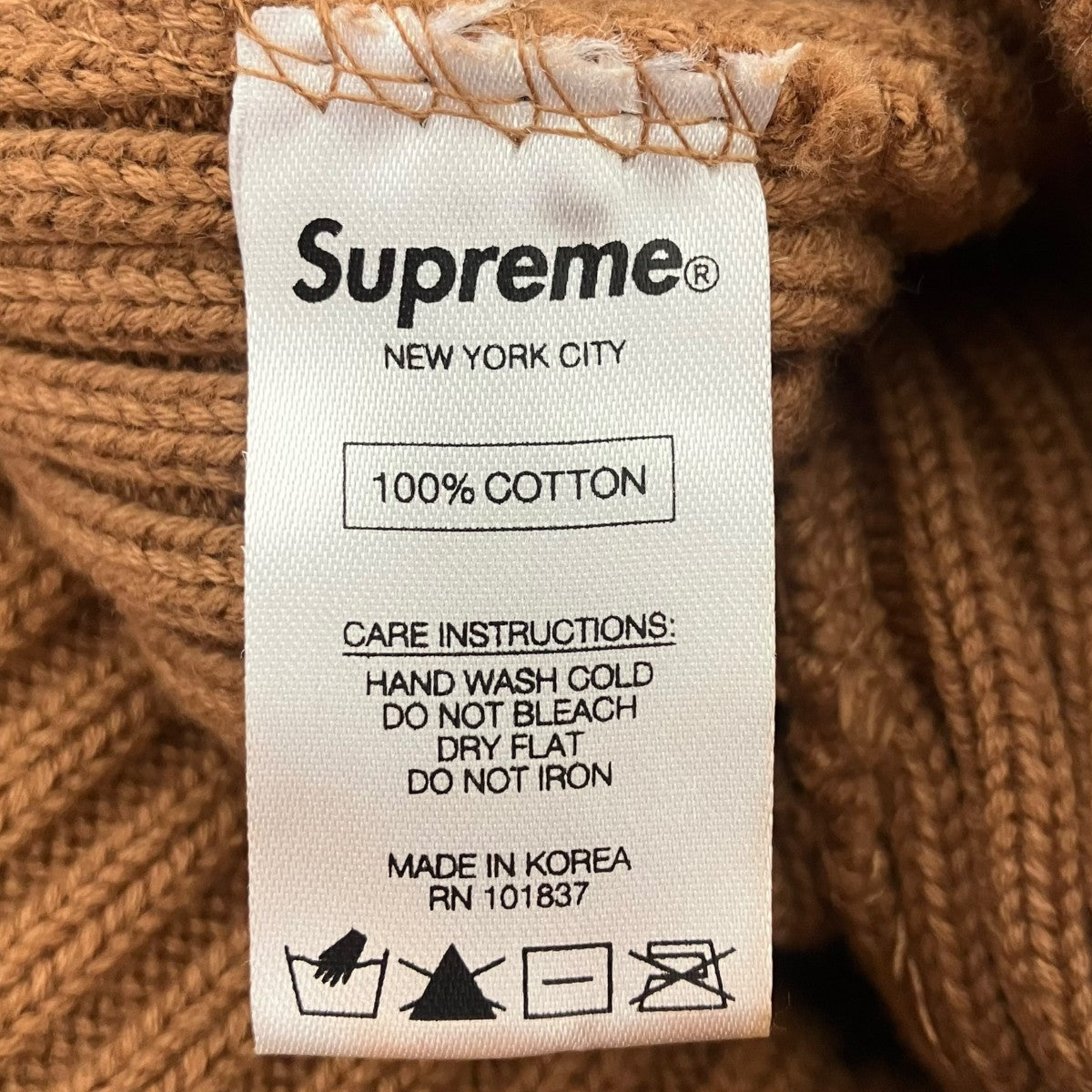 Supreme SMALL BOX LOGO BEANIEスモールボックスビーニー 古着・中古-4枚目のアイテム画像