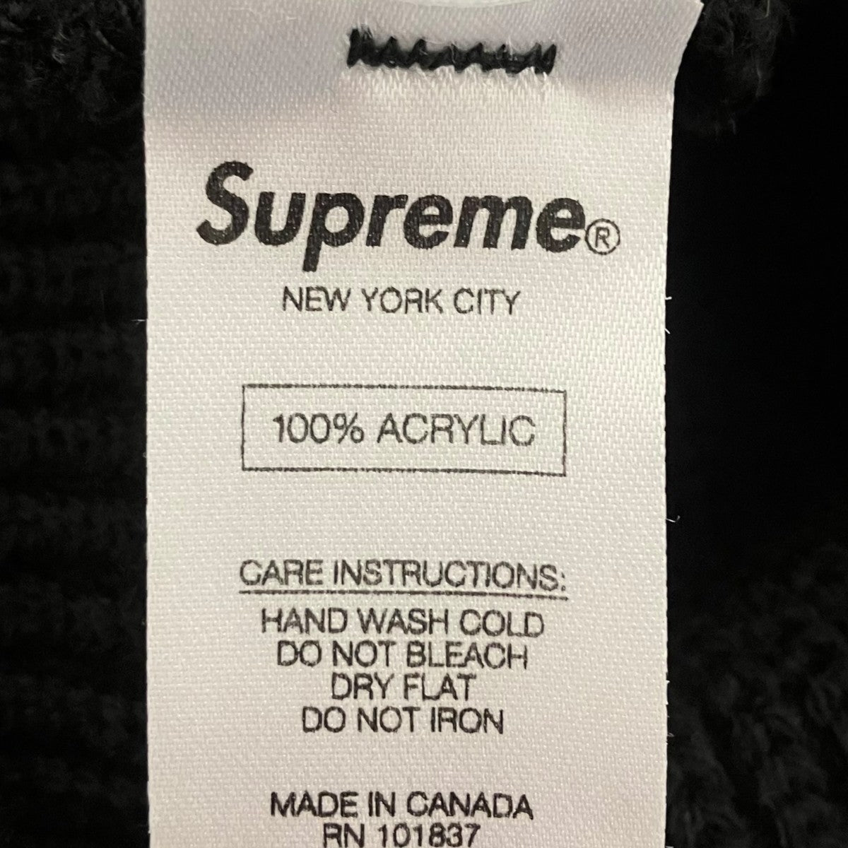Supreme LOOSE GAUGE BEANIEニット帽 古着・中古-4枚目のアイテム画像