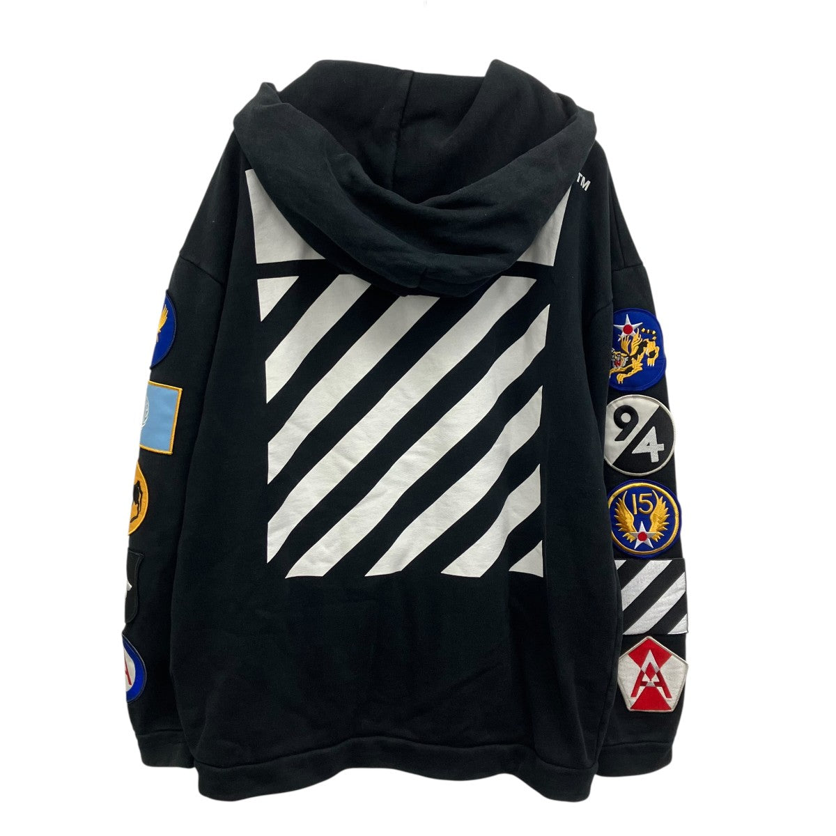 OFFWHITE ジップパーカー 古着・中古-2枚目のアイテム画像