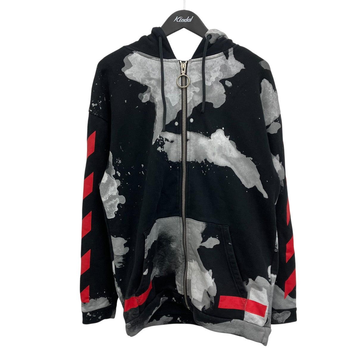 OFFWHITE ジップパーカー 古着・中古-1枚目のアイテム画像