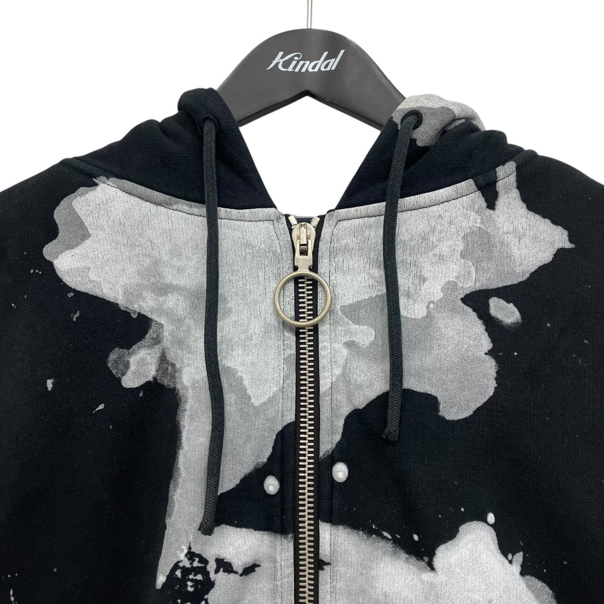 OFFWHITE ジップパーカー 古着・中古-3枚目のアイテム画像