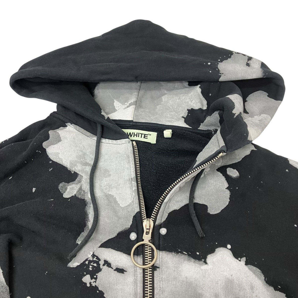 OFFWHITE ジップパーカー 古着・中古-4枚目のアイテム画像