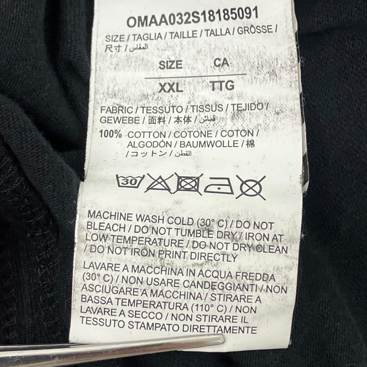 OFFWHITE プリントTシャツ 古着・中古-6枚目のアイテム画像