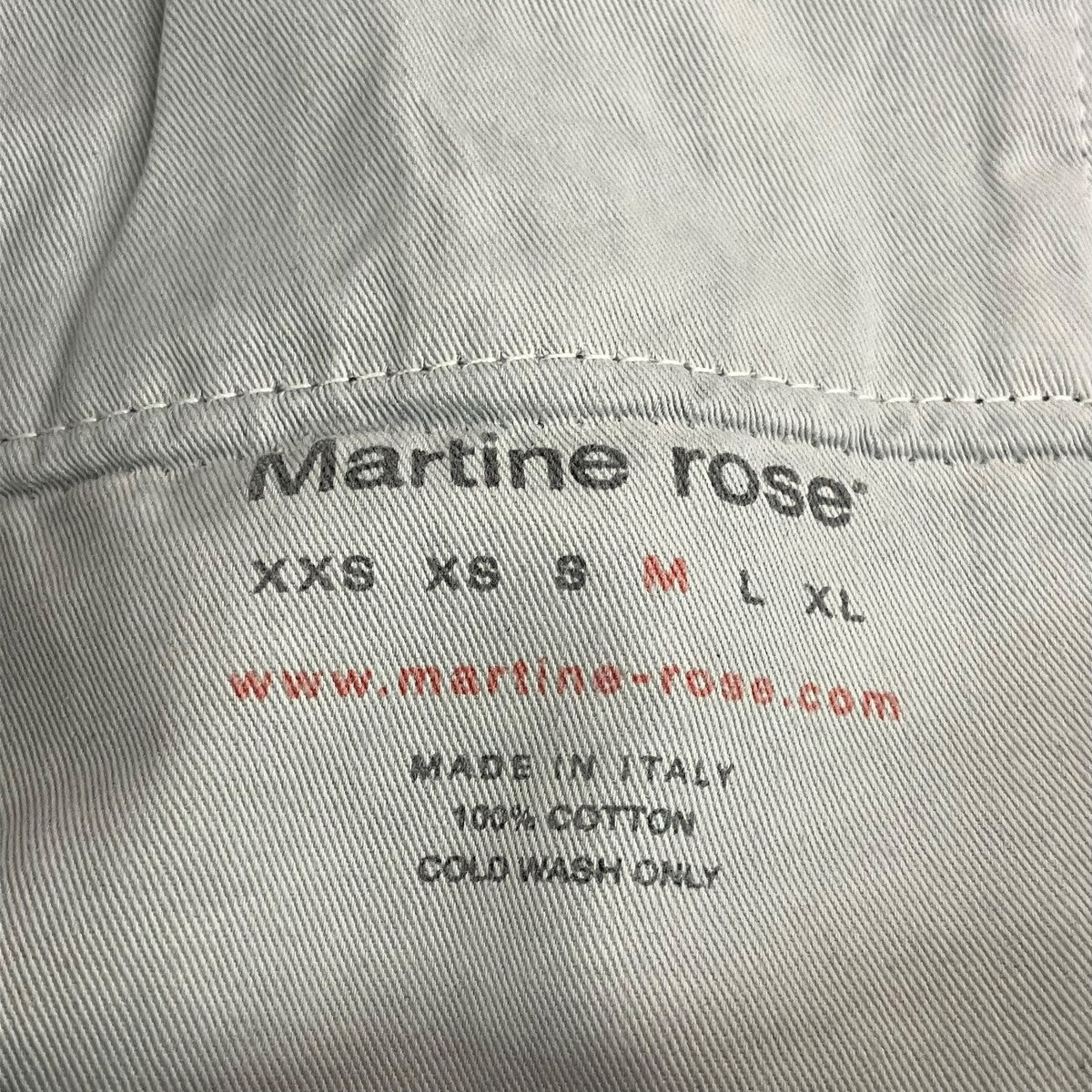 Martine rose デニムパンツ 古着・中古-6枚目のアイテム画像