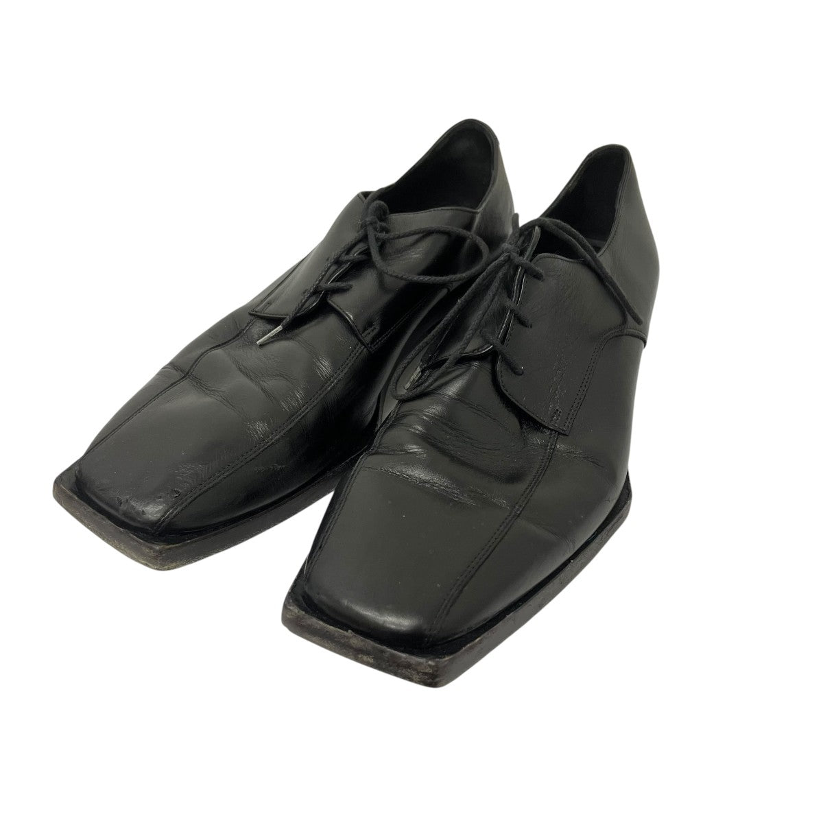 BALENCIAGA スクエアトゥーダービーシューズ 古着・中古-1枚目のアイテム画像