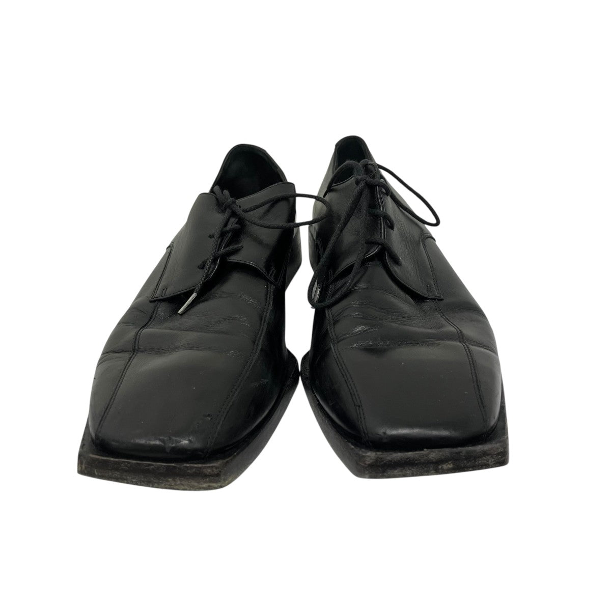 BALENCIAGA スクエアトゥーダービーシューズ 古着・中古-2枚目のアイテム画像