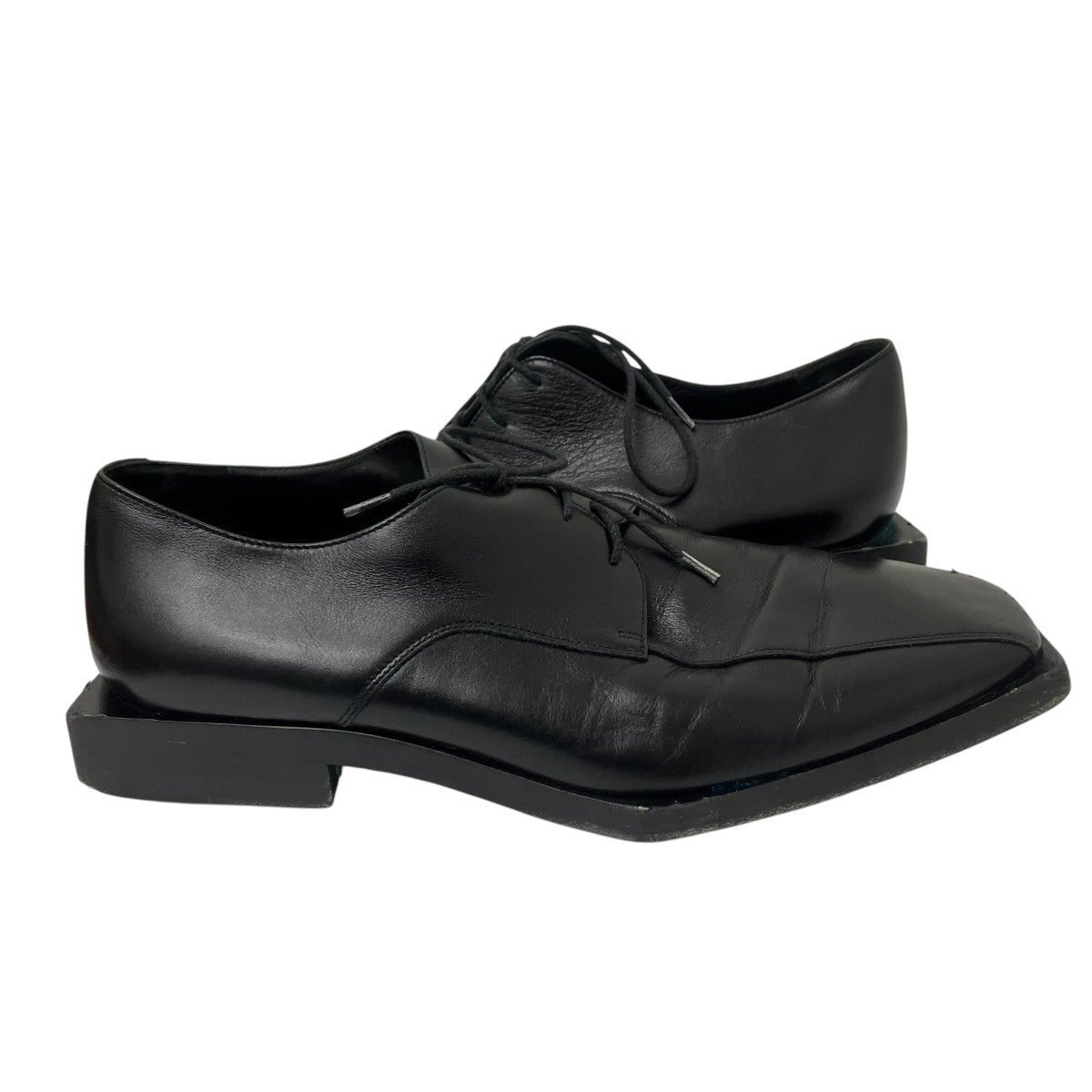 BALENCIAGA スクエアトゥーダービーシューズ 古着・中古-4枚目のアイテム画像