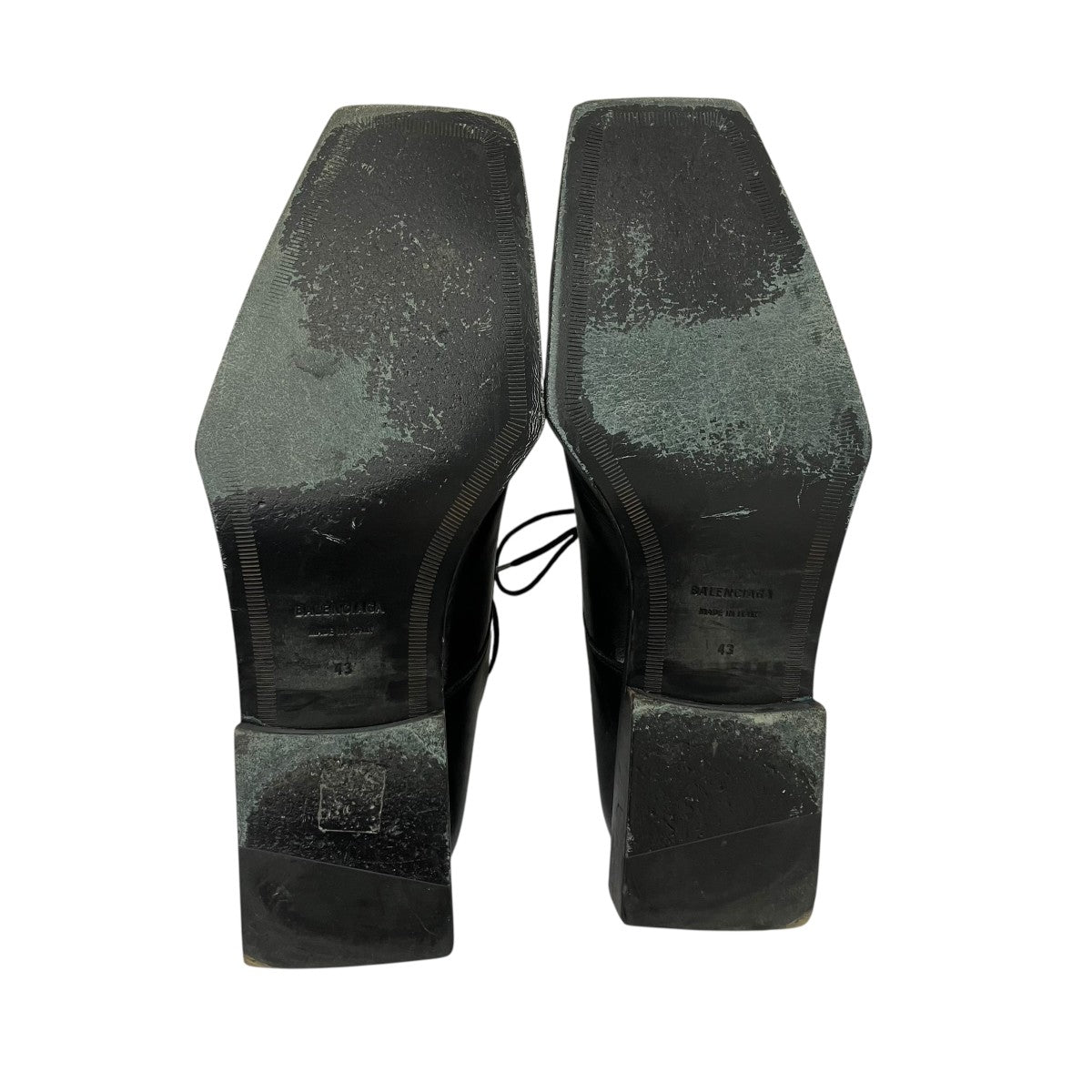 BALENCIAGA スクエアトゥーダービーシューズ 古着・中古-6枚目のアイテム画像
