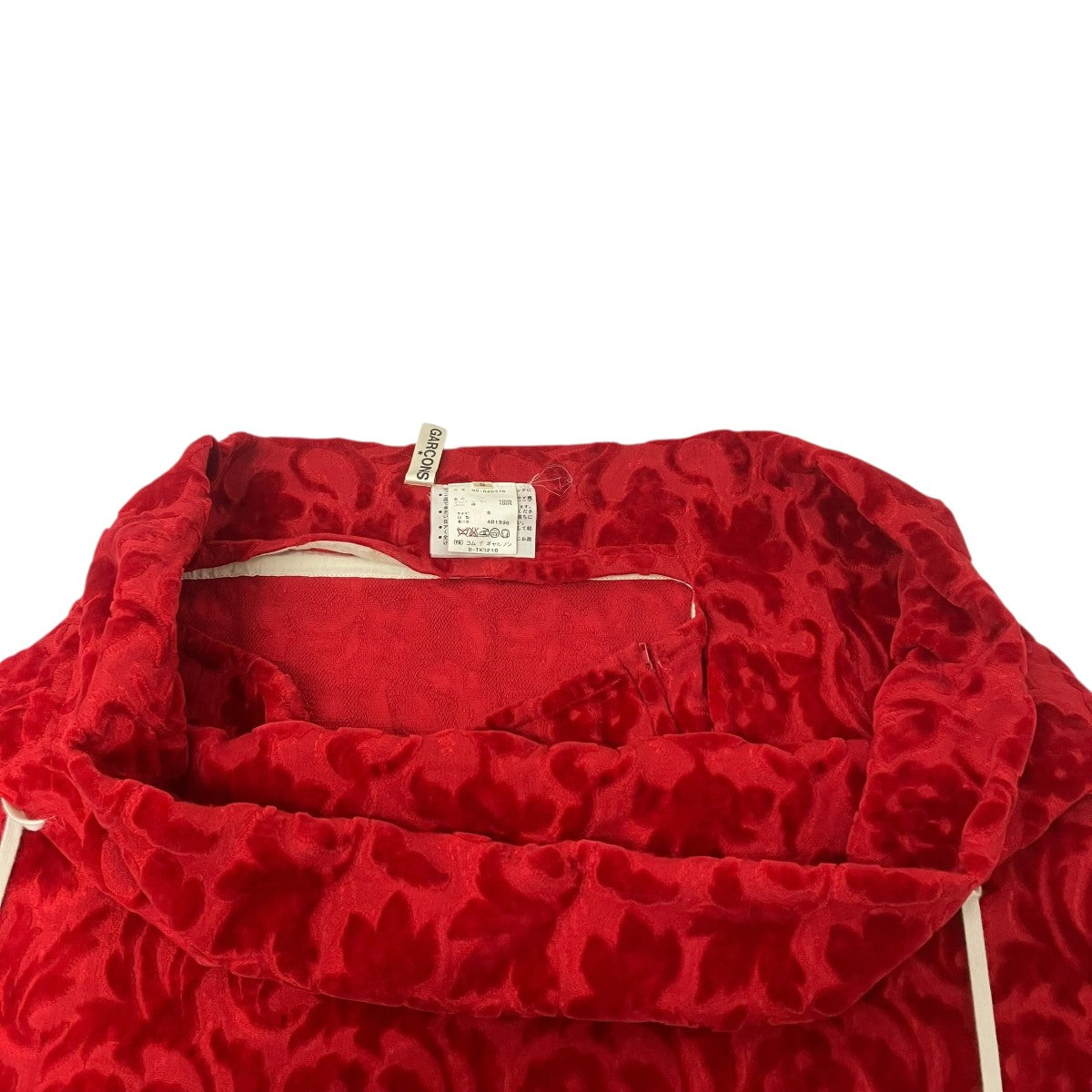 COMME des GARCONS 花柄スカート 古着・中古-4枚目のアイテム画像