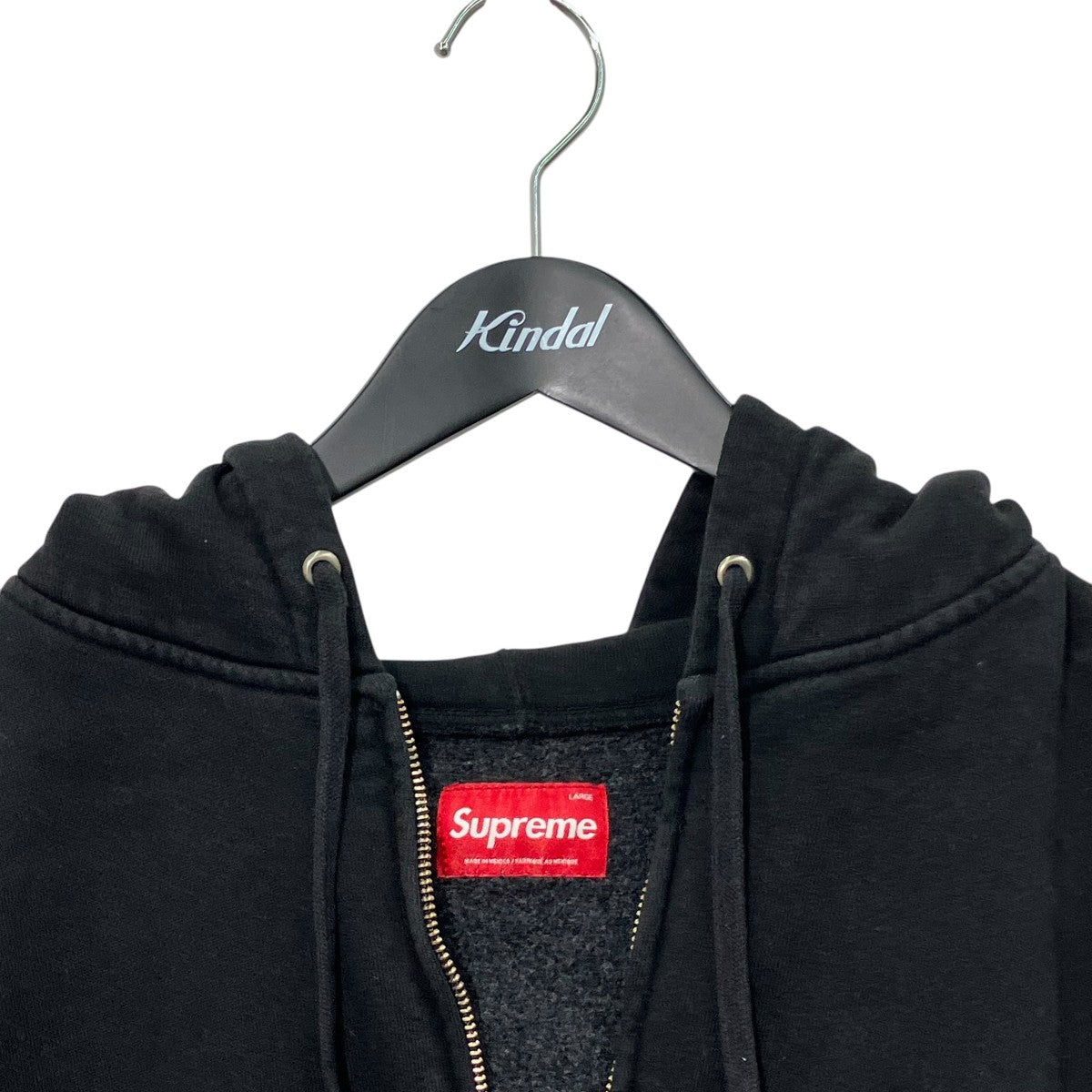 25AWSmall Box Zip Up Hoodedスモールボックスロゴジップパーカー