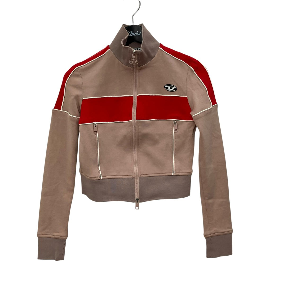 DIESEL F-HERYEクロップドトラックジャケット 古着・中古-1枚目のアイテム画像
