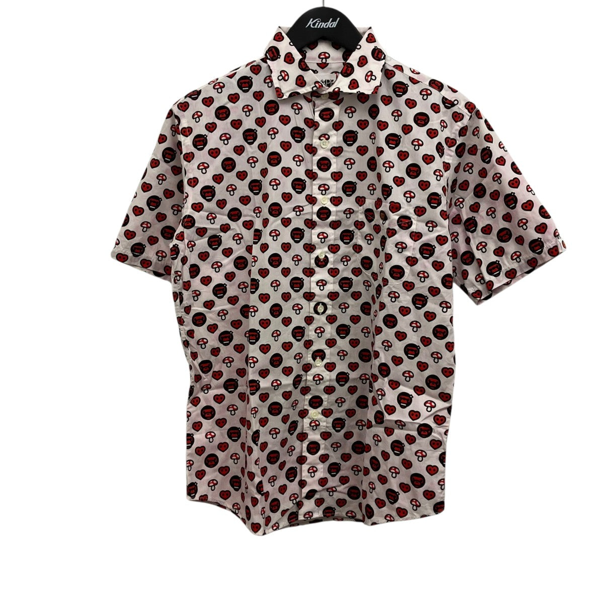 A BATHING APE ベビーマイロモノグラムシャツ 古着・中古-1枚目のアイテム画像