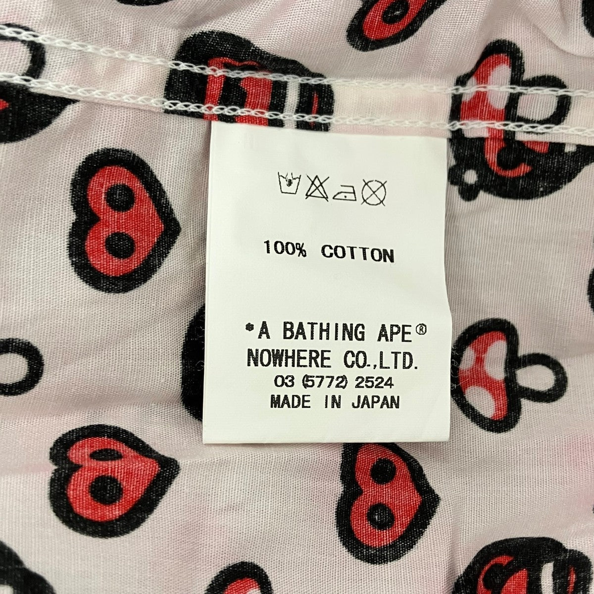 A BATHING APE ベビーマイロモノグラムシャツ 古着・中古-6枚目のアイテム画像