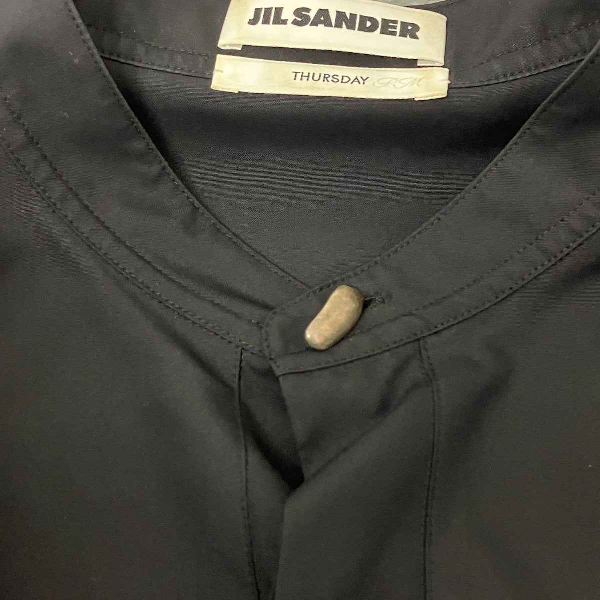 JIL SANDER 比翼シャツ 古着・中古-5枚目のアイテム画像
