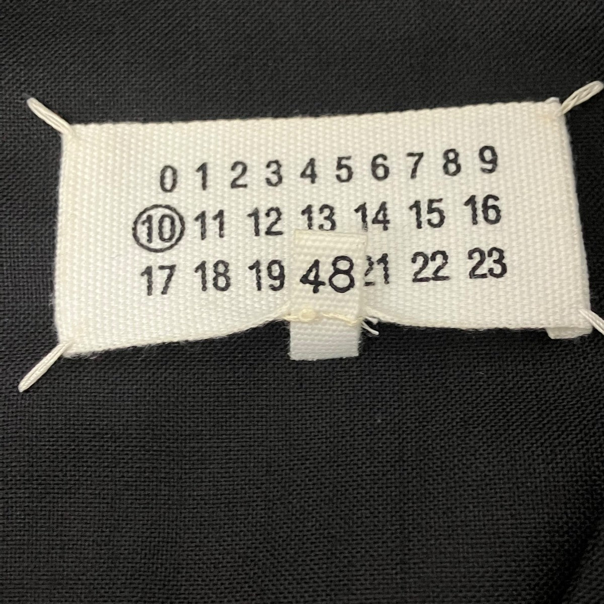 Maison Margiela ノーカラージャケット 古着・中古-6枚目のアイテム画像