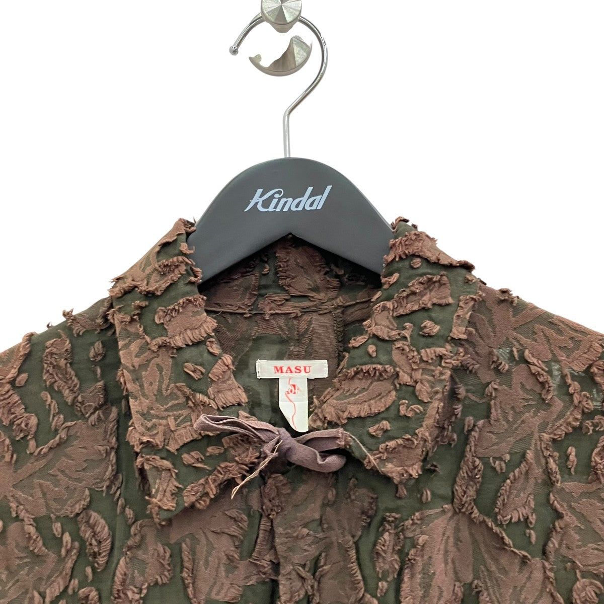 MASU JACQUARD PAJAMA BLOUSONジャガードパジャマシャツMESS-BL0302 古着・中古-3枚目のアイテム画像