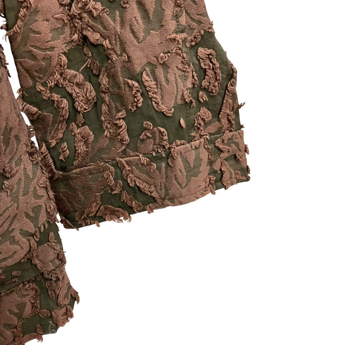 MASU JACQUARD PAJAMA BLOUSONジャガードパジャマシャツMESS-BL0302 古着・中古-4枚目のアイテム画像