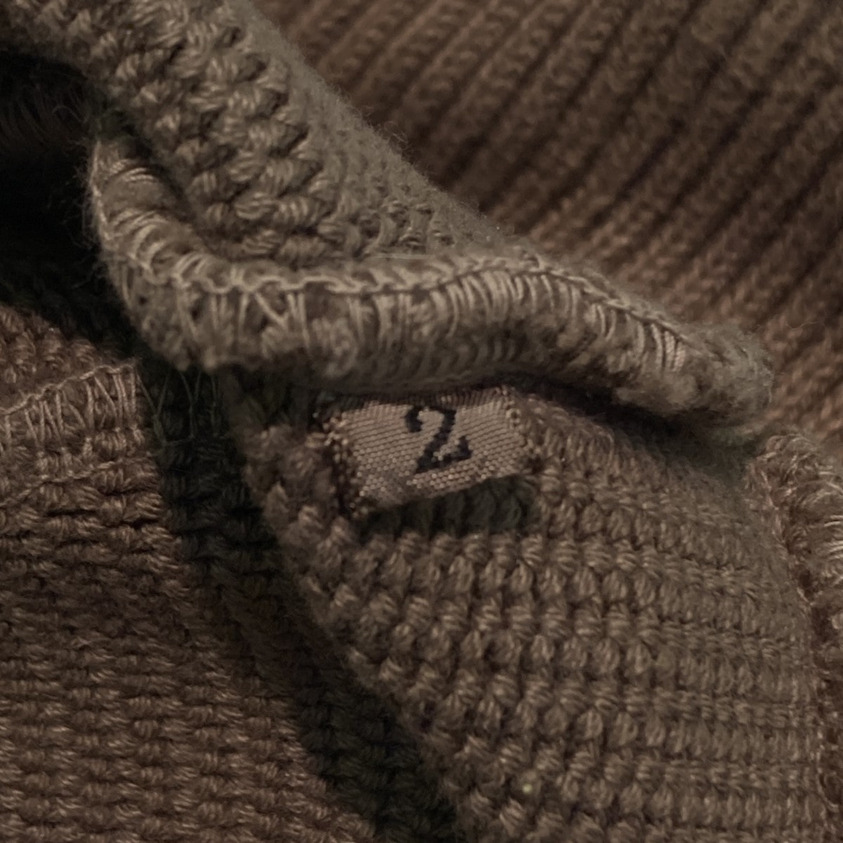 RIB TURTLE-NECKタートルネックニットBHS-C17FW22