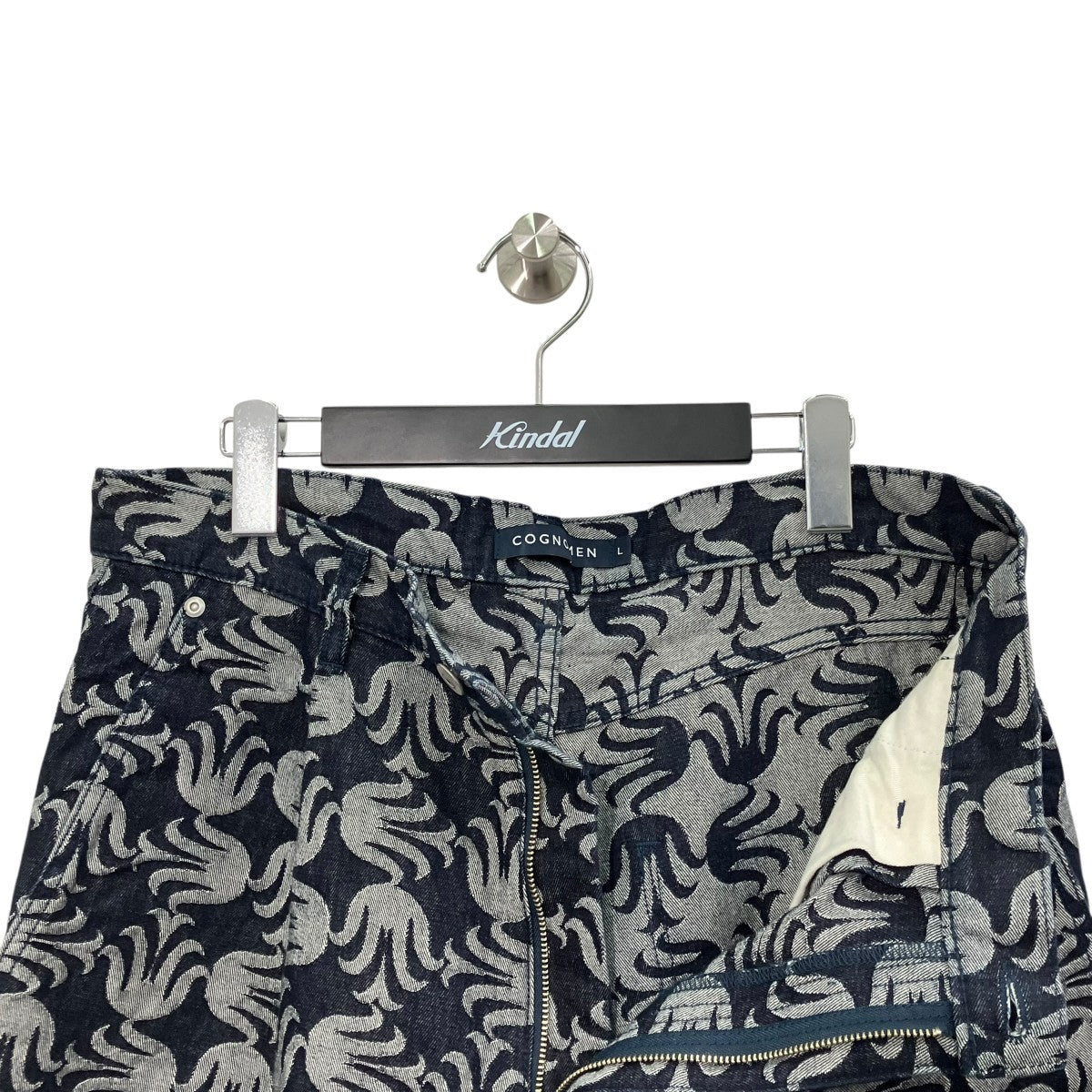 COGNOMEN JAQUARD DENIM PANTSジャガードデニムパンツRE-PT-M03 古着・中古-3枚目のアイテム画像