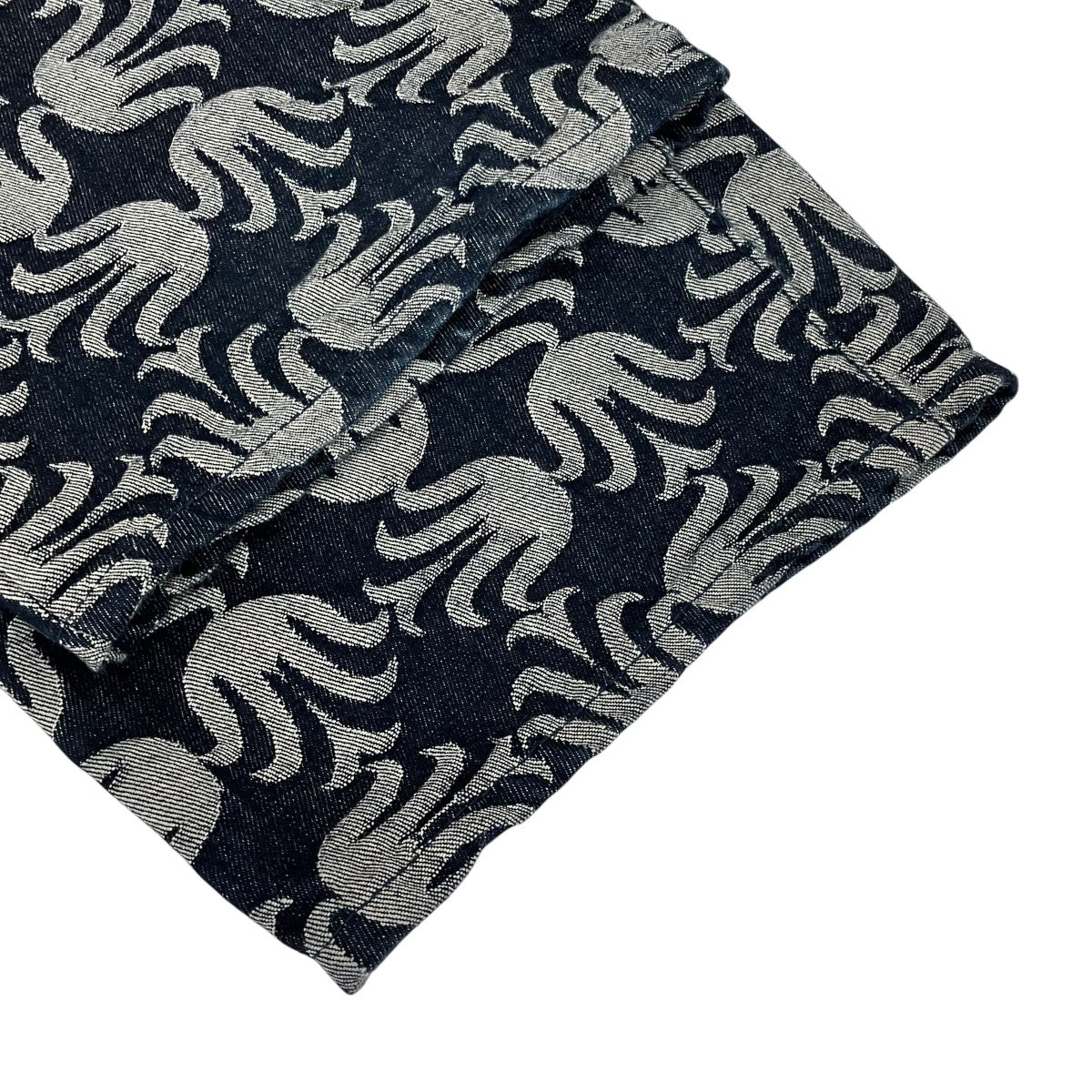 COGNOMEN JAQUARD DENIM PANTSジャガードデニムパンツRE-PT-M03 古着・中古-4枚目のアイテム画像
