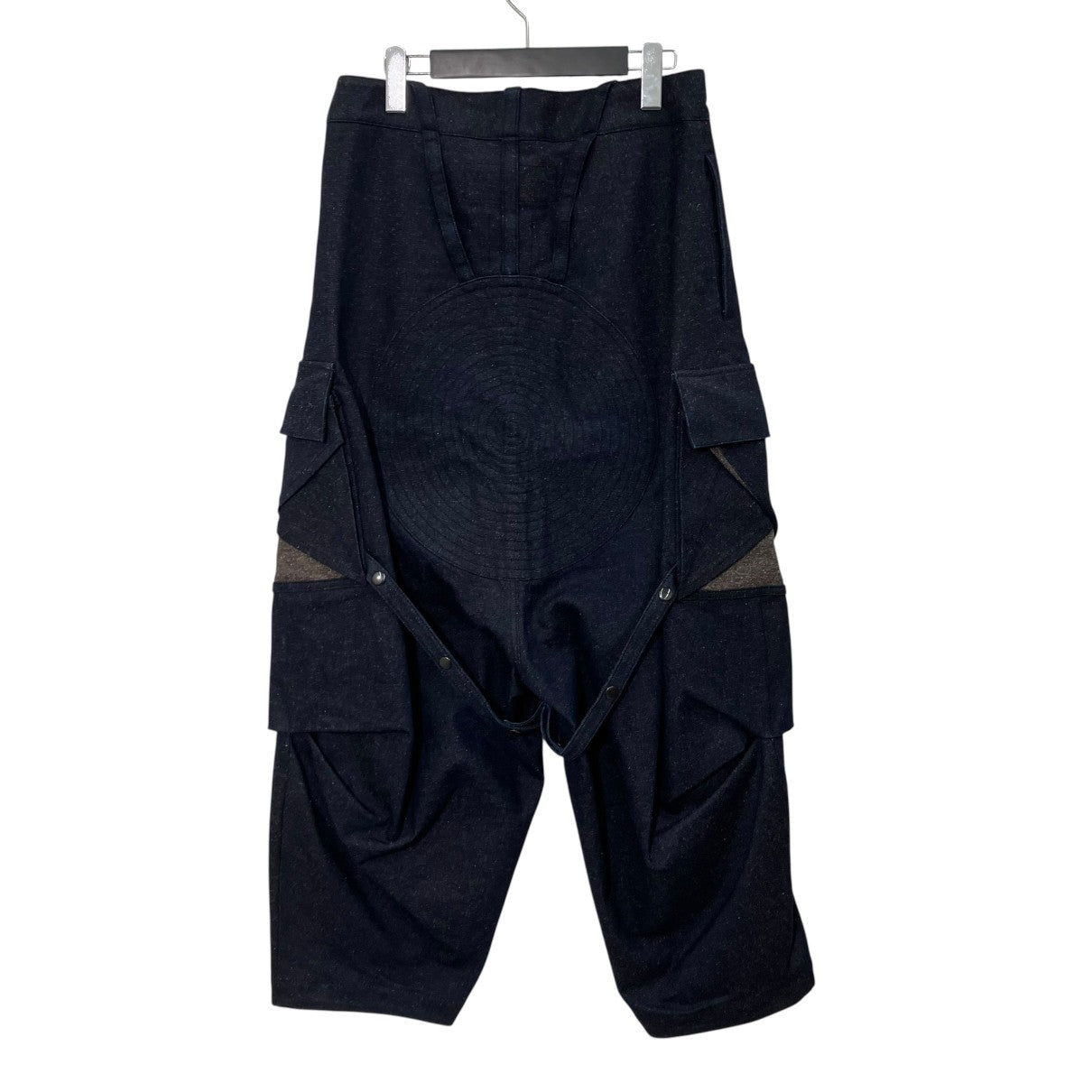 LEH ART WORK WIDE PANTSデザインワイドデニムパンツLEH953 古着・中古-2枚目のアイテム画像