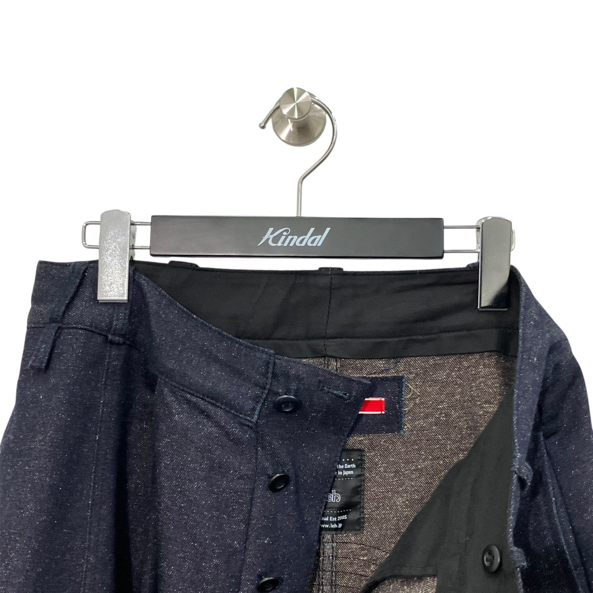 LEH ART WORK WIDE PANTSデザインワイドデニムパンツLEH953 古着・中古-3枚目のアイテム画像