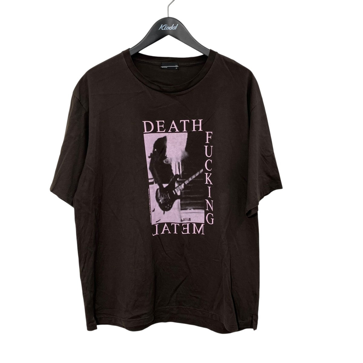 LAD MUSICIAN 25AW復刻DEATH FUCKING METAL半袖Tシャツ2225-805 古着・中古-1枚目のアイテム画像