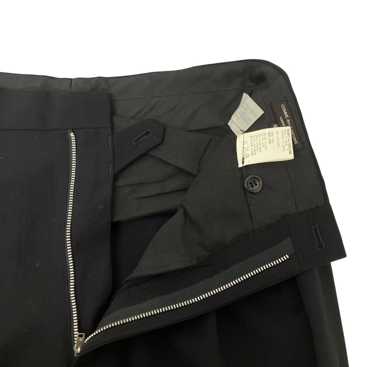 COMME des GARCONS HOMME PLUS ウールパンツ 古着・中古-4枚目のアイテム画像