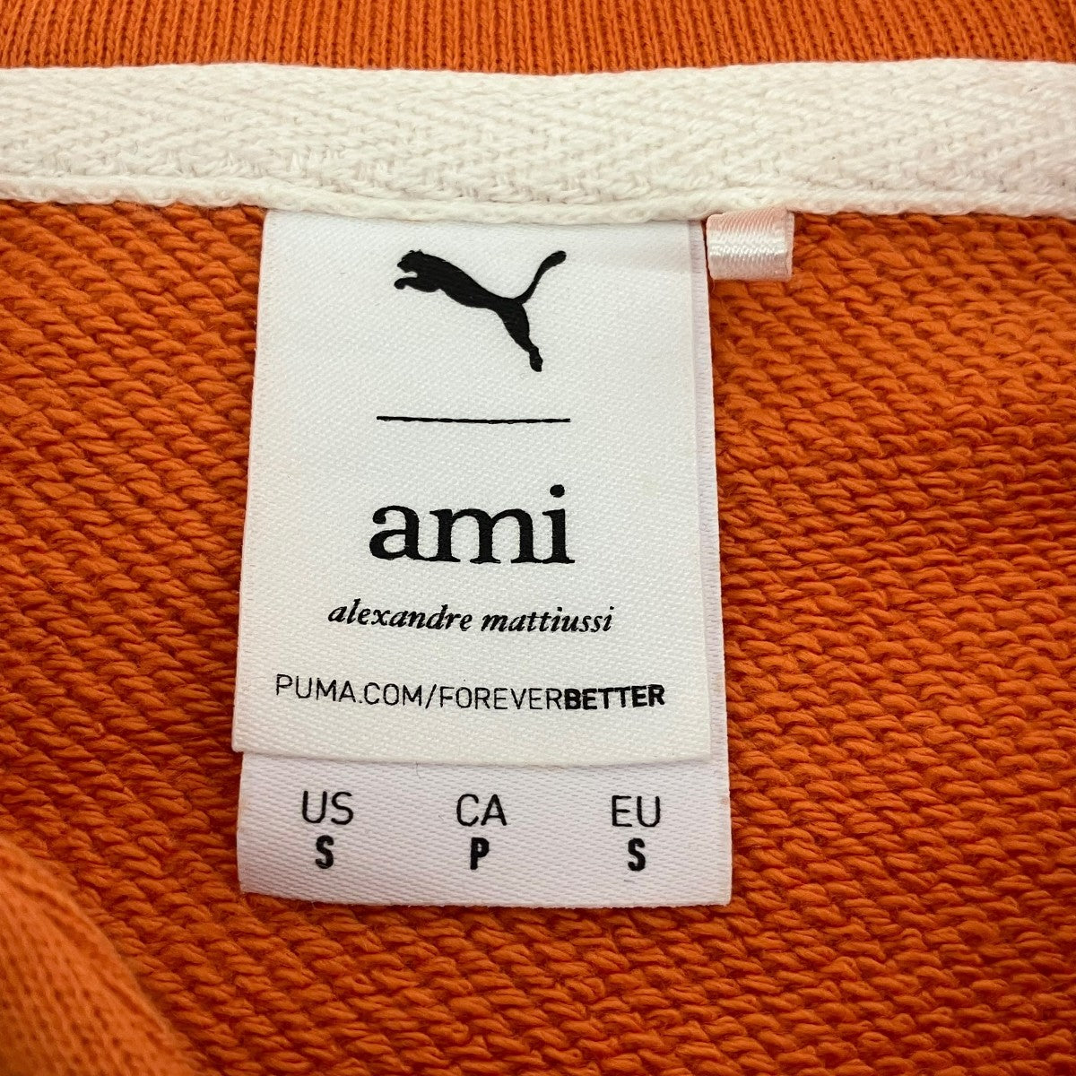 AMI PARIS×PUMA プルオーバーパーカー 古着・中古-5枚目のアイテム画像