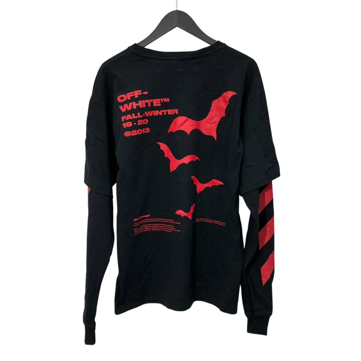 OFFWHITE ロングスリーブTシャツOMAB022E19185007 古着・中古-2枚目のアイテム画像