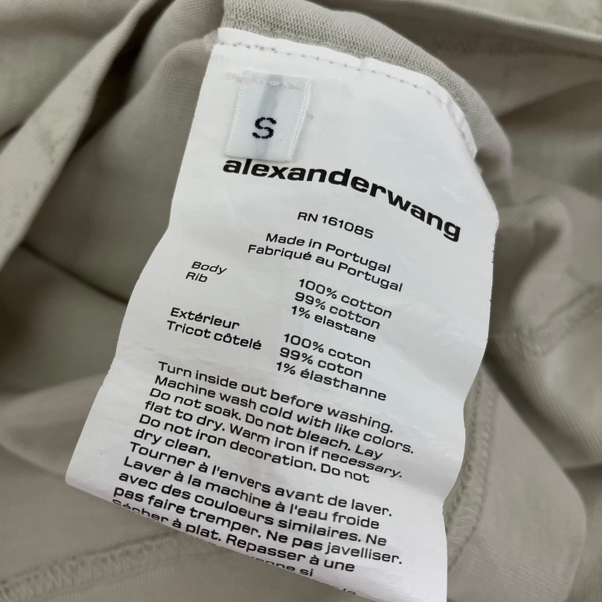 ALEXANDER WANG ロングスリーブTシャツ 古着・中古-5枚目のアイテム画像