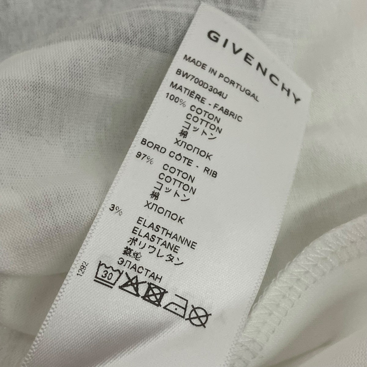 GIVENCHY 半袖Tシャツ 古着・中古-6枚目のアイテム画像