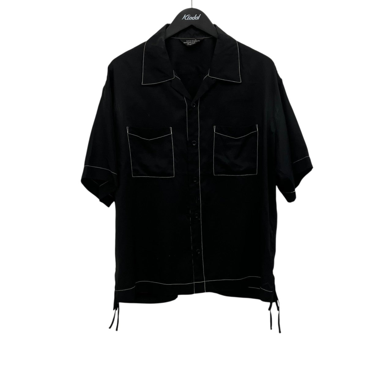 UNUSED シルクオープンカラーシャツ 古着・中古-1枚目のアイテム画像
