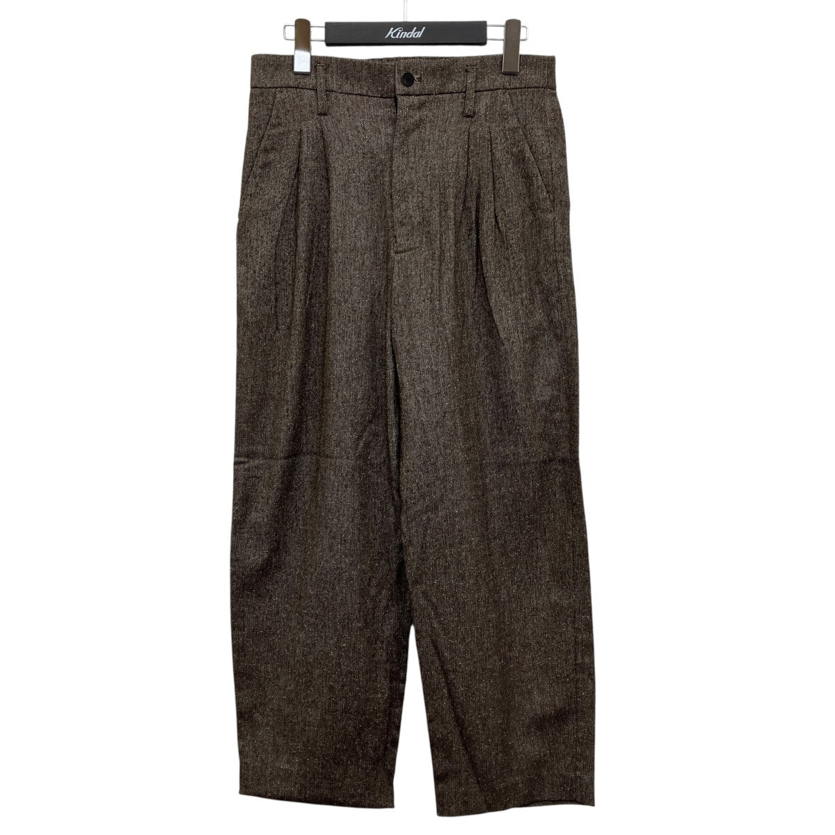 CITY TOKYO シルクネップツイードトラウザー 古着・中古-1枚目のアイテム画像
