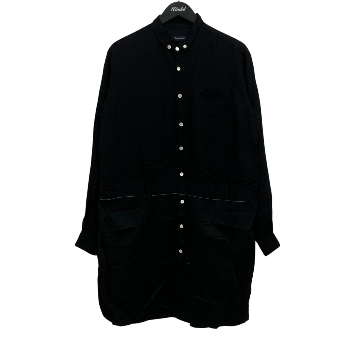 JohnUNDERCOVER 切替ロングシャツ 古着・中古-1枚目のアイテム画像
